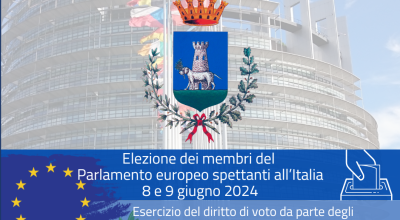 Elezioni dei membri del Parlamento europeo spettanti all'Italia - 8 e 9 giugn...