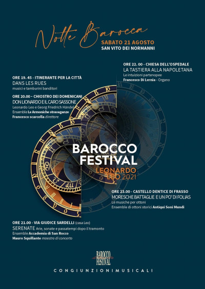 Barocco Festival Leonardo Leo - Notte Barocca