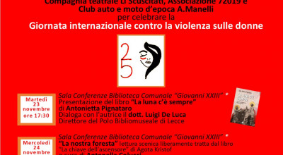Verso il 25 novembre … No alla violenza sulle donne! Tutti i giorni.