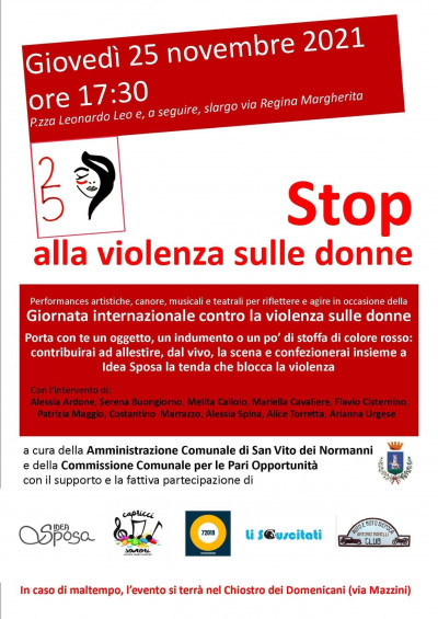 STOP alla violenza sulle donne 