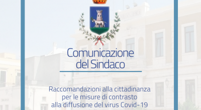 COMUNICAZIONE DEL SINDACO