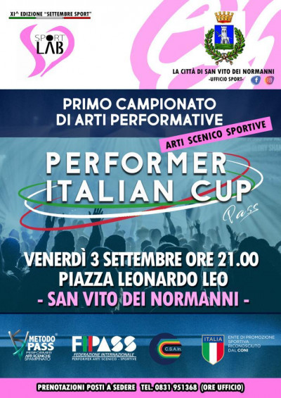 Performer Italian Cup - arti scenico sportive