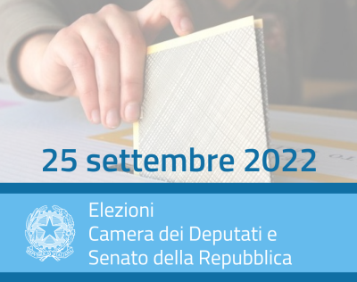 ELEZIONI POLITICHE 25 SETTEMBRE 2022 - ELENCO SCRUTATORI SORTEGGIATI